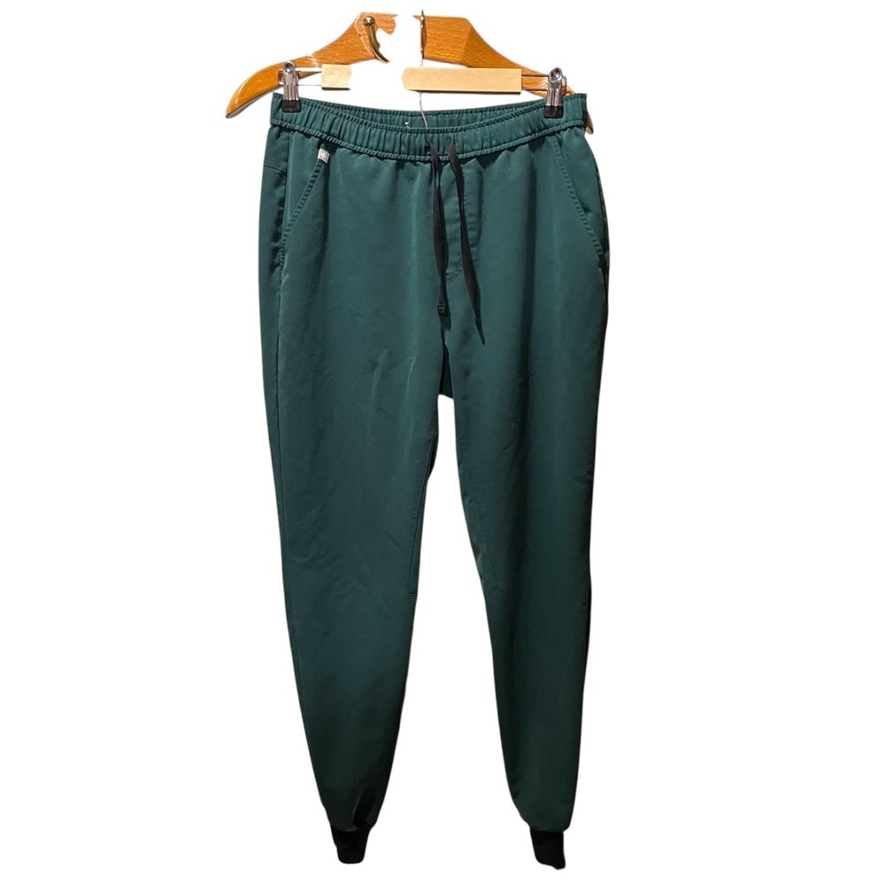 Figs Men's Tansen Deep Green Joggers Medium
